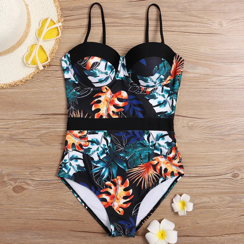 Swimsuit with print N2