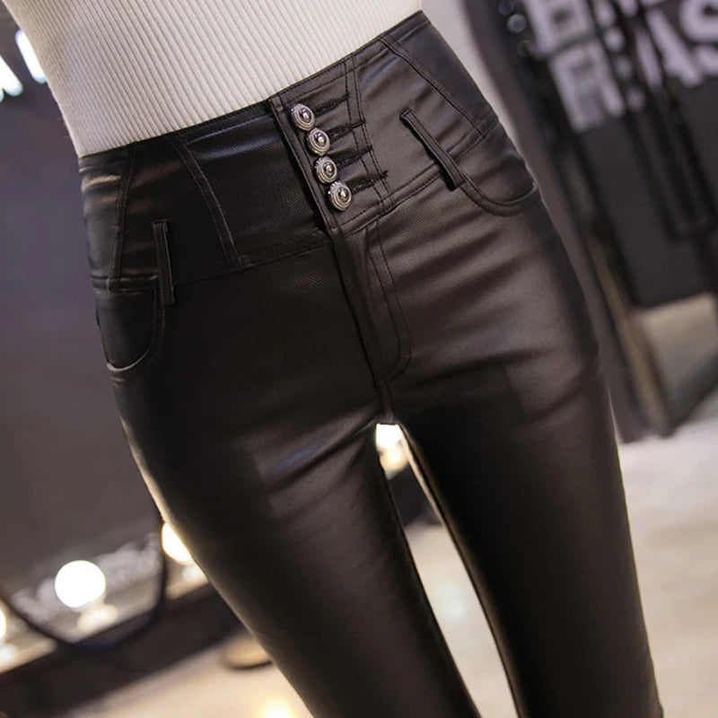 DL Elegant Leather Pants