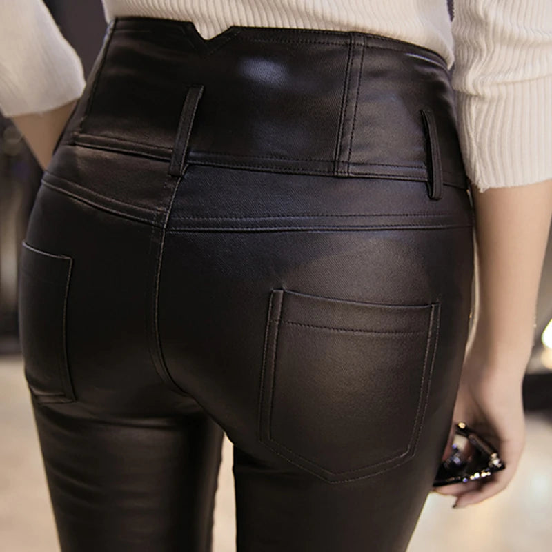 DL Elegant Leather Pants