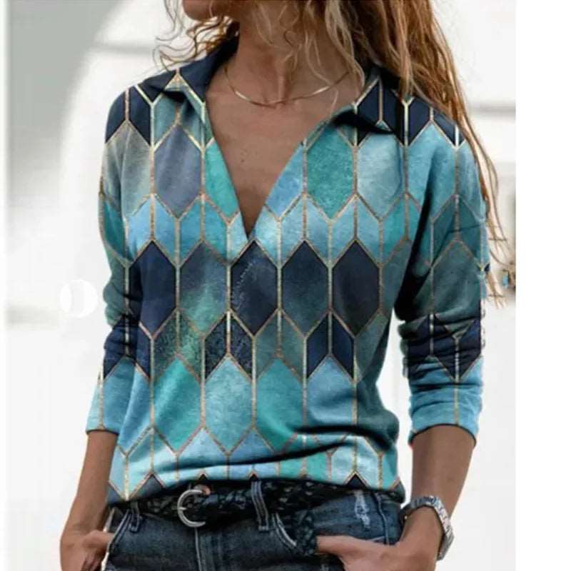 Blouse V Neck