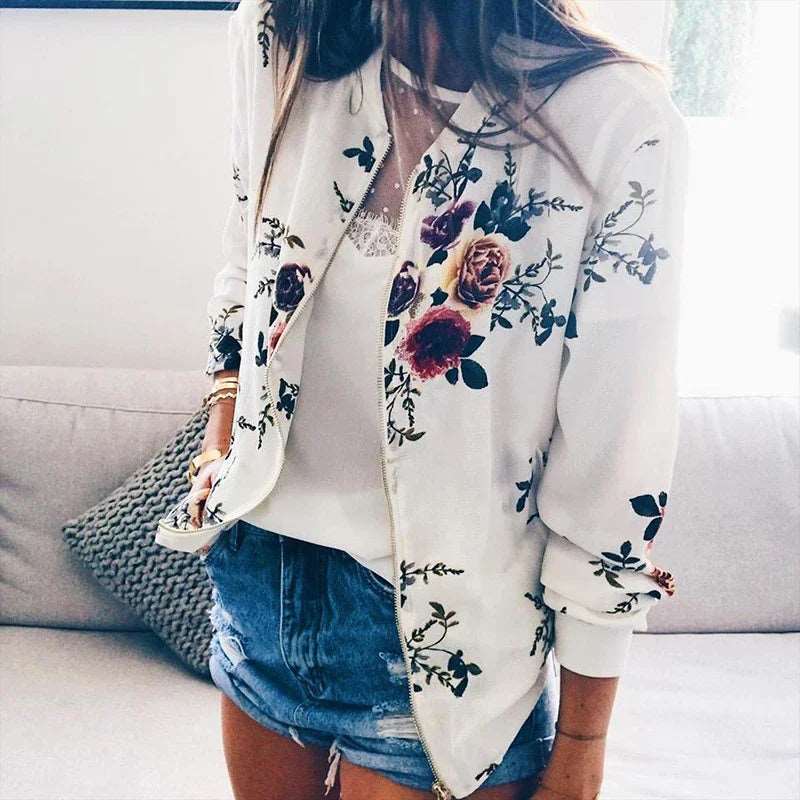 Blazer Casual Floral